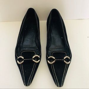 PRADA suede flats